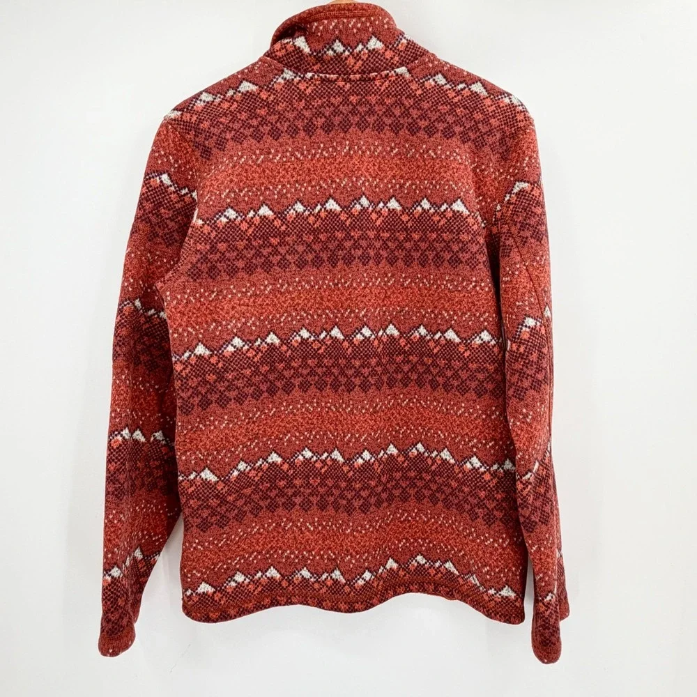 The North Face Gordon Lyons Novelty 1/4 Zip Fleece Brandy Brown Men's M